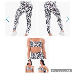 Ryderwear sports bra and leggings xs